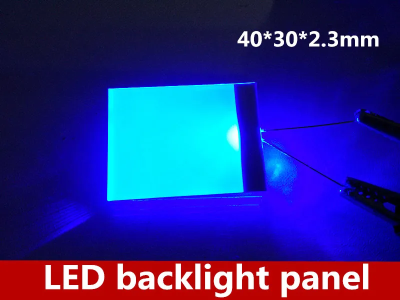 

5pcs LED backlight panel LED backlight guide backlight 40*30*2.3mm Smart Home Touch Key Switch