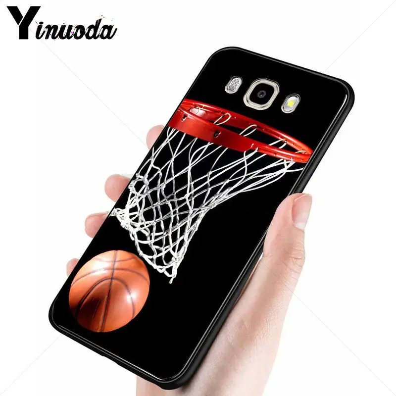 Yinuoda Баскетбол Спорт шаблон Мягкие аксессуары чехол для телефона Samsung Galaxy j4plus j6plus