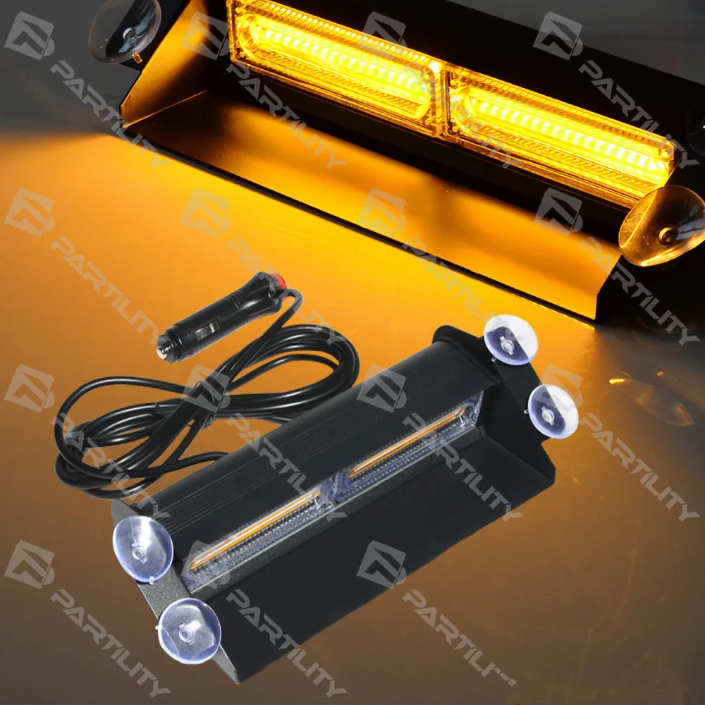 COB Янтарный светильник аварийный автомобильный предупреждающий стробоскоп