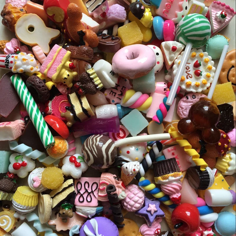 Оптовая продажа 1000 шт./лот кукольный домик миниатюрный пищевой набор Мини Торты