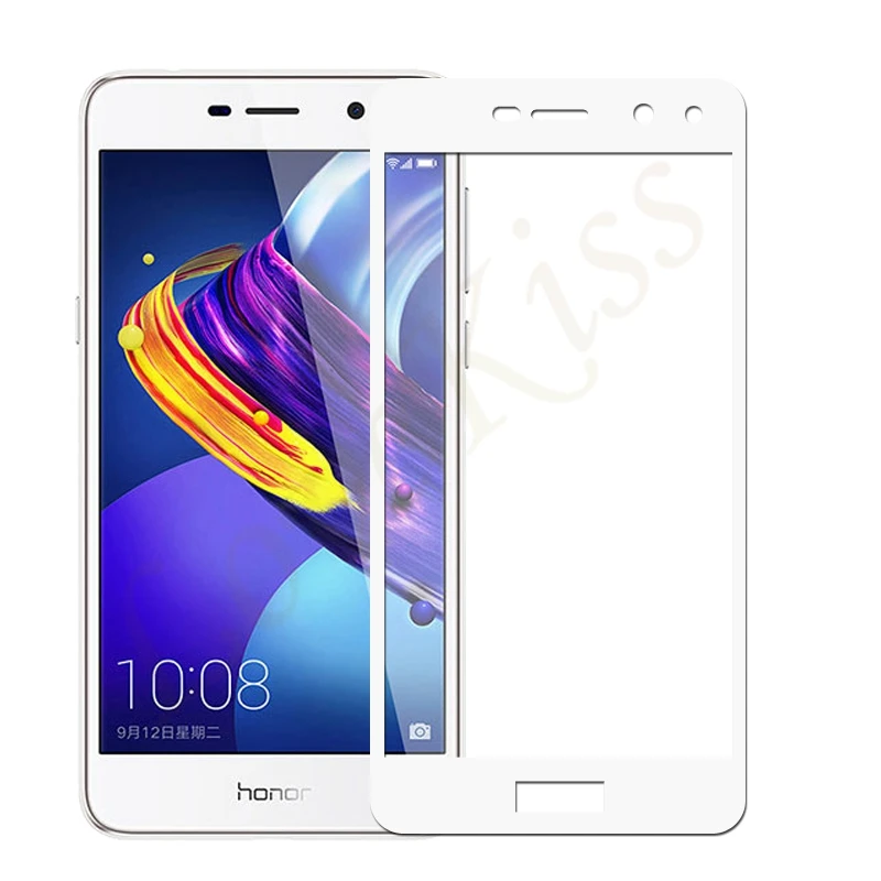Полное покрытие закаленное стекло для Huawei Y6 2017 MYA L03/L23 L02/L22 Honor 6 Play Y5 3 Защитная