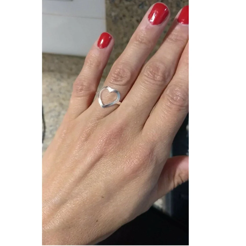 2019 женское кольцо индивидуальное регулируемое в форме сердца ювелирное изделие