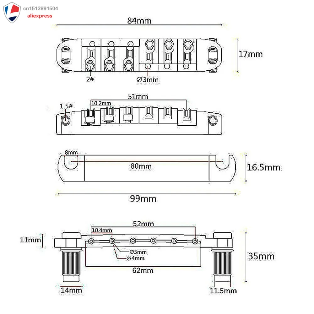 Новая роликовая подседельная мостовая фотогитара| |