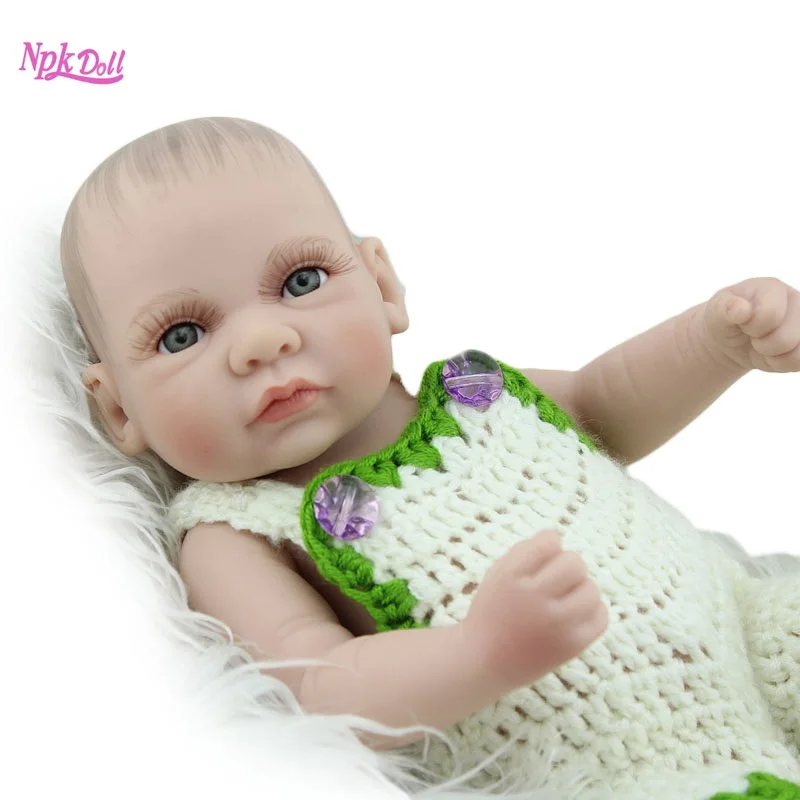 Мягкая виниловая кукла NPKDOLL силиконовая Кукла Reborn для всего тела|full body silicone