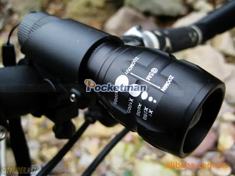 4000LM Super Bright XM-L T6 Q5 LED Flashlight zoom torch waterproof flashlights 3-5 Modes Portable Tactical Flashlight Z50