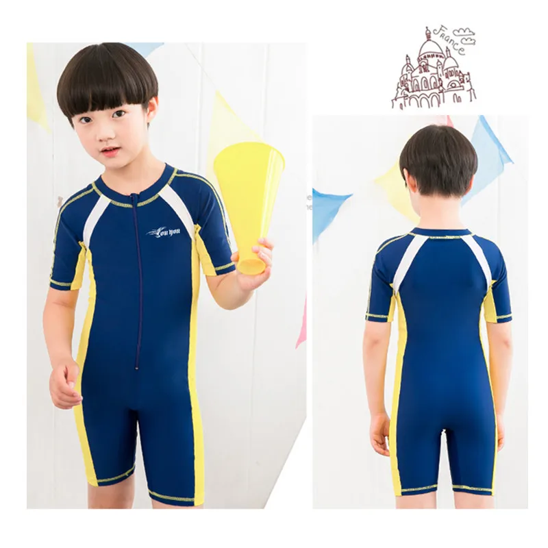 Child Swimwear One Piece Boys Girls Swimsuits Kids Bathing Suits Baby Swimsuit Girl Children Beach Wear Diving Swimming Suit|swimwear|suit