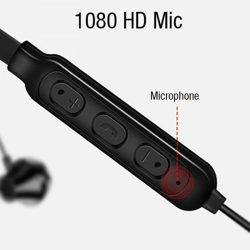 LYMOC, беспроводные Bluetooth наушники, спортивные, для бега, для верховой езды, наушники с шейным ободком, с HD микрофоном, для громкой связи, для iPhone/samsung
