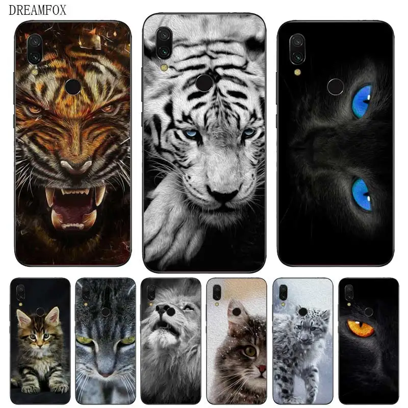 N285 кошки симпатичные из мягкого ТПУ силиконовый чехол для Xiaomi Redmi Note 3 4 4X5 5A 6 7 Pro