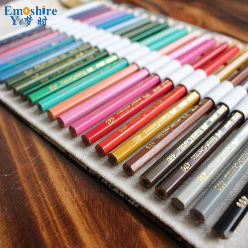 Подарочный Модный хлопковый холщовый чехол для карандашей emoшир мультяшный