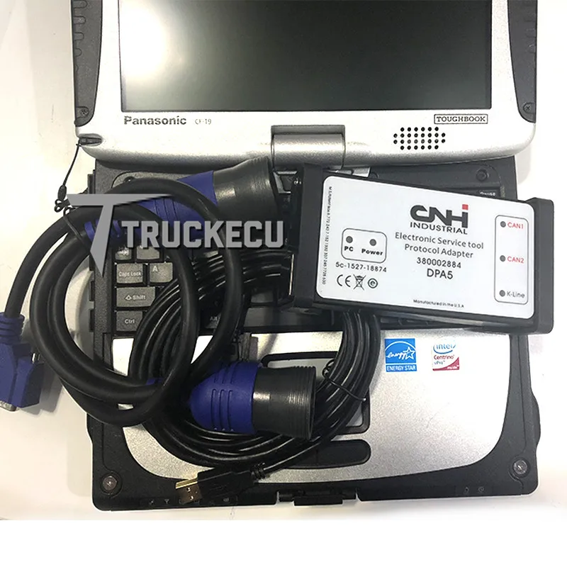 CF19 ноутбук + CNH EST электронный инструмент обслуживания dpa5 V9.0 инженерный уровень