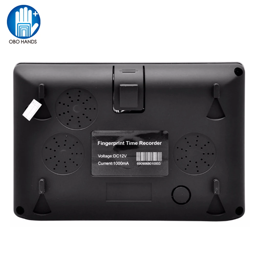 Биометрический считыватель отпечатков пальцев TCP/IP/USB 3 2 дюйма часы записывающее