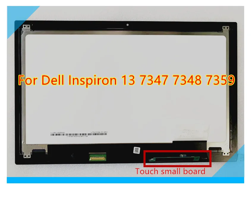 Для Dell Inspiron 13 7000 series 7347 7348 7359 P57G 11118178082 ЖК-дисплей сенсорный экран стеклянная панель дигитайзер сборка+ рамка