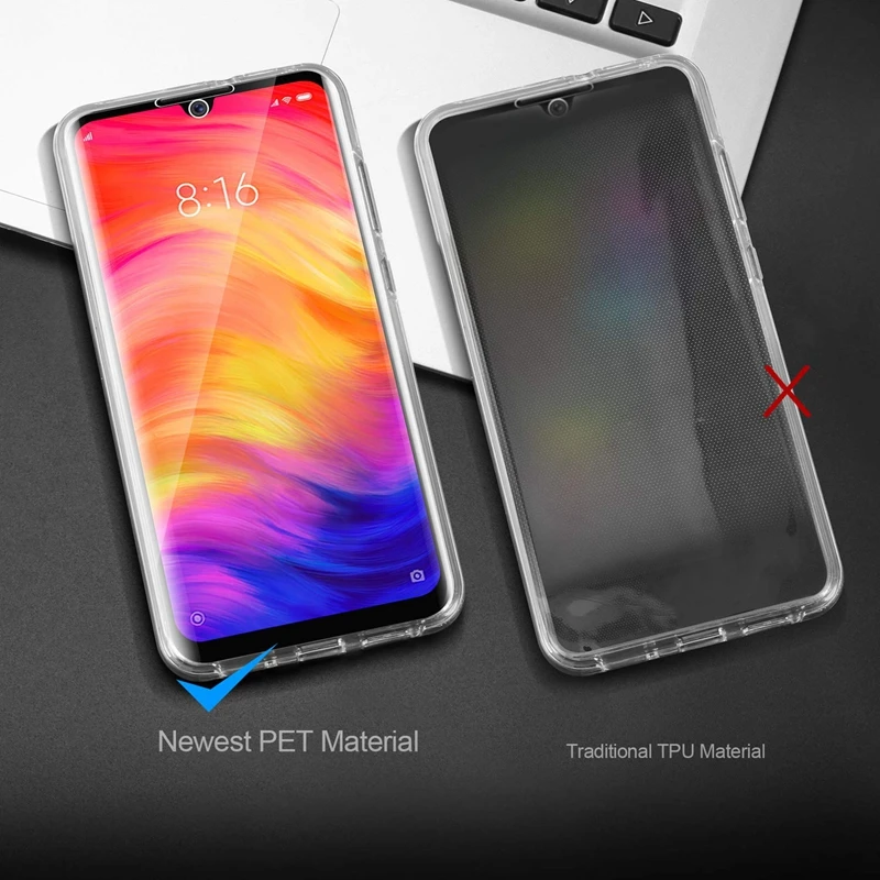 Прозрачный чехол 360 градусов для LG G3 G4 G5 F700 G6 K10 F670 2017 K4 K5 K7 K8 K350 всего тела |