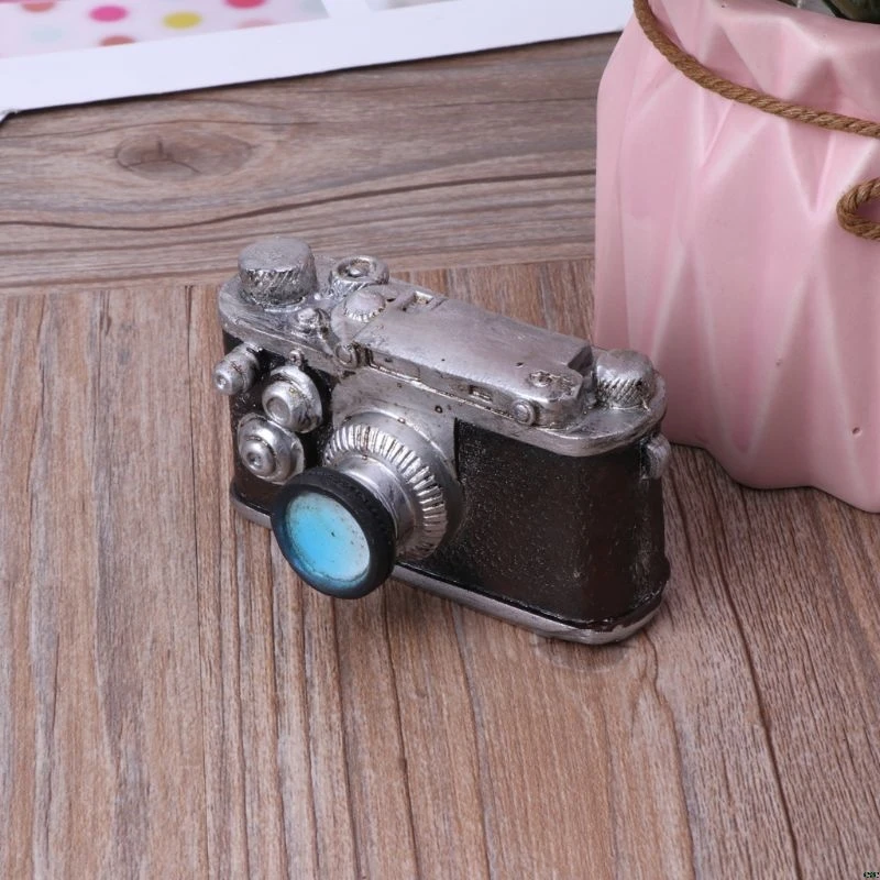 Newborn Photography Props Infant DIY Studio Accessories Retro Resin Mini Small Decoration Creation Gentlemen Camera | Детская одежда и