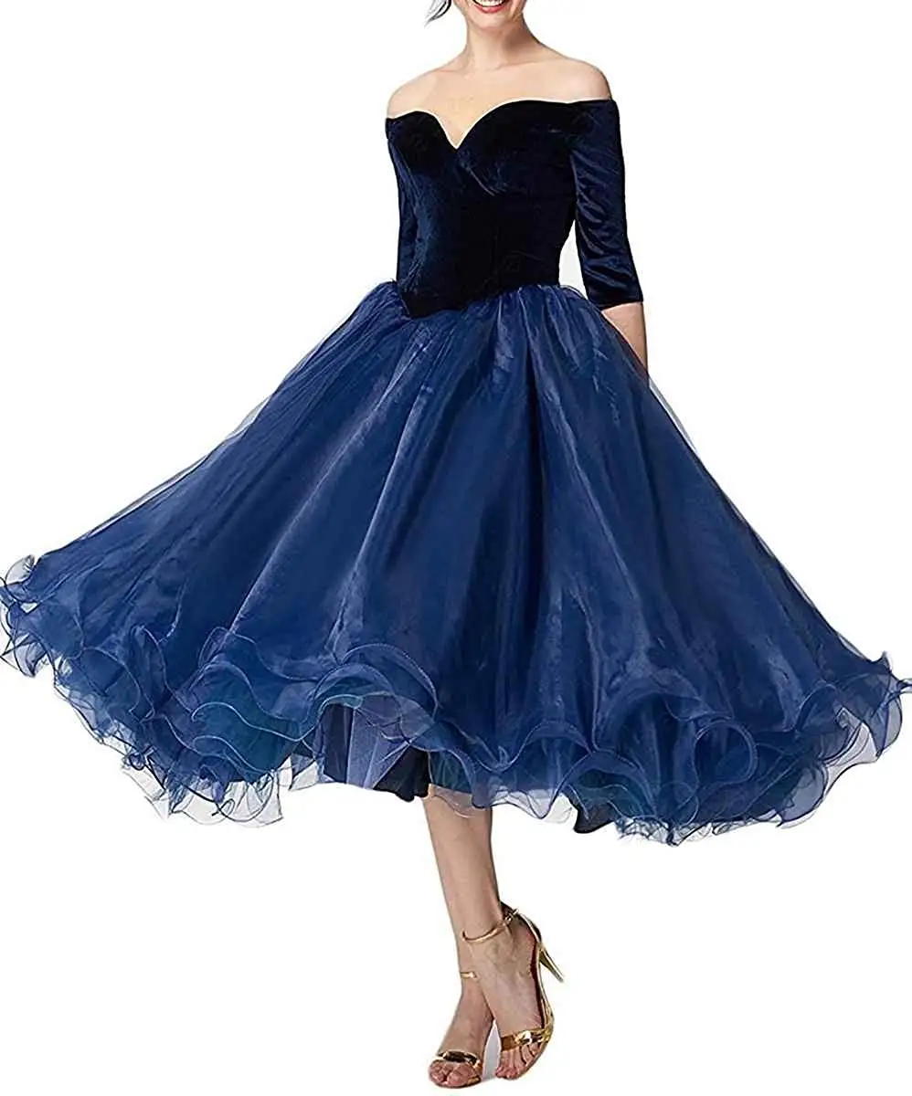 Женское элегантное платье с V образным вырезом из органзы|Платья на выпускной| |