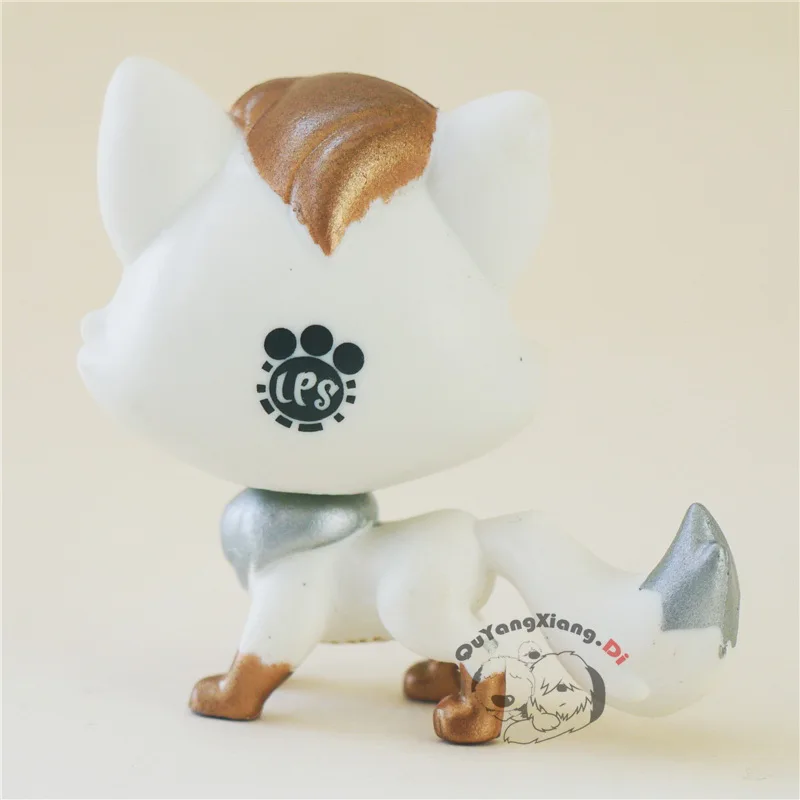 CWM050 игрушки для животных белый золотой Кот кукла фигурка котенка | Игрушки и