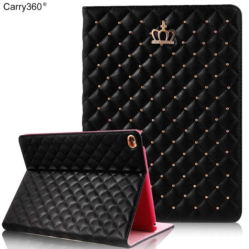 Чехол Carry360 для iPad 2 Роскошный чехол из искусственной кожи с Королевской короной