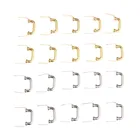 DRELD 10 шт. ретро для ящика кухонного шкафа мини-ручка для макияжа деревянная шкатулка для украшений рукоятки в античном стиле штырьковые ручки серебряныеЗолотые 20*10 мм