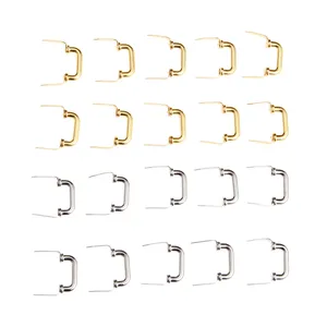 DRELD 10 шт. ретро для ящика кухонного шкафа мини-ручка для макияжа деревянная шкатулка для украшений рукоятки в античном стиле штырьковые ручки серебряныеЗолотые 20*10 мм