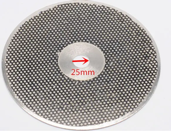 25mm diamond disc Стоматологическая лаборатория смола/Алмазный диск для модели триммера на модели очистки работы Diame для стоматологического оборудования - Цвет: 25mm diamond disc