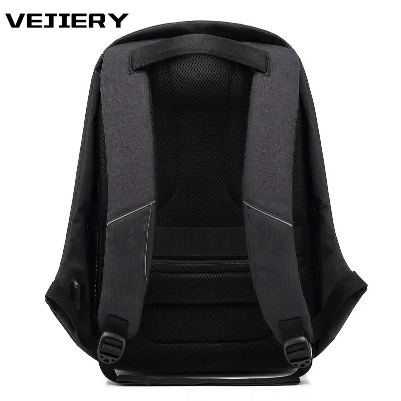VEJIERY 2018 Новый Противоугонный мужской рюкзак для 15 6 дюймов ноутбук большой