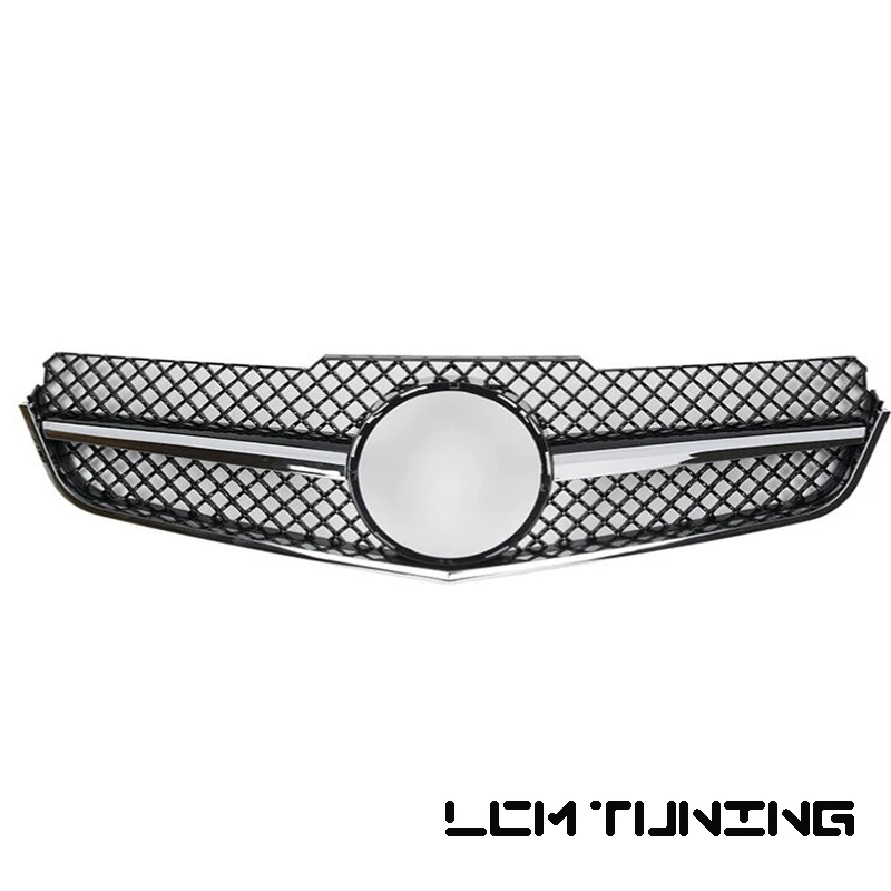 Передний бампер из АБС гоночная сетчатая решетка для Mercedes For Benz E class Coupe W207 SL C207 E260