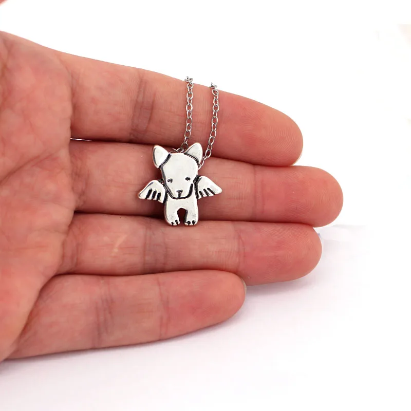 

hzew Angel dog pendant neckalce dog necklaces for dog lover