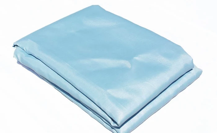 Чистый голубой обычного полиэстера занавески для душа плесени