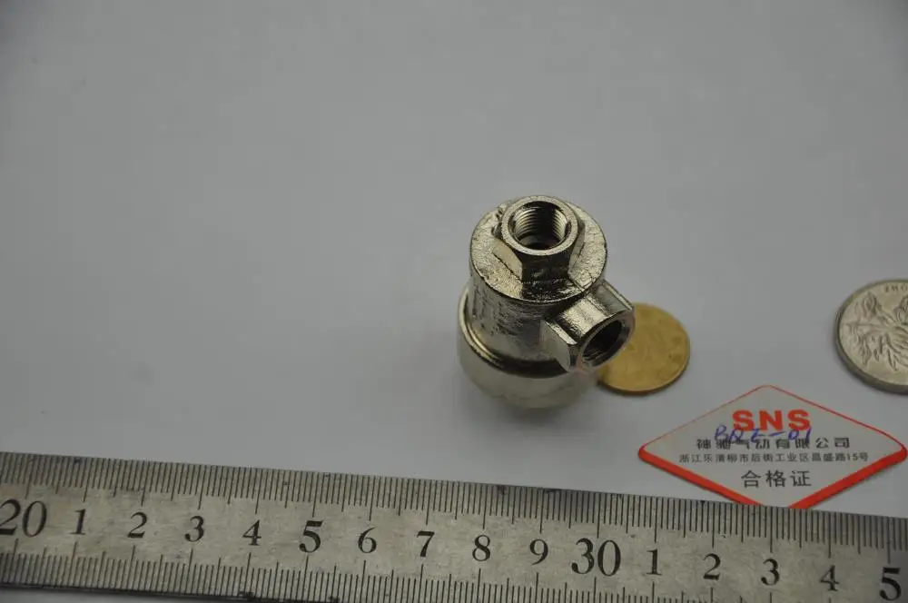 Пневматический клапан быстрого отвода воздуха 1/2 дюйма латунный корпус BSPT