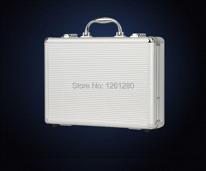 Бесплатная доставка портативный алюминиевый ящик для инструментов чехол