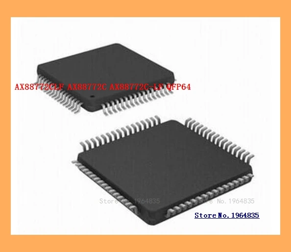 

AX88772CLF AX88772C AX88772C-LF QFP64