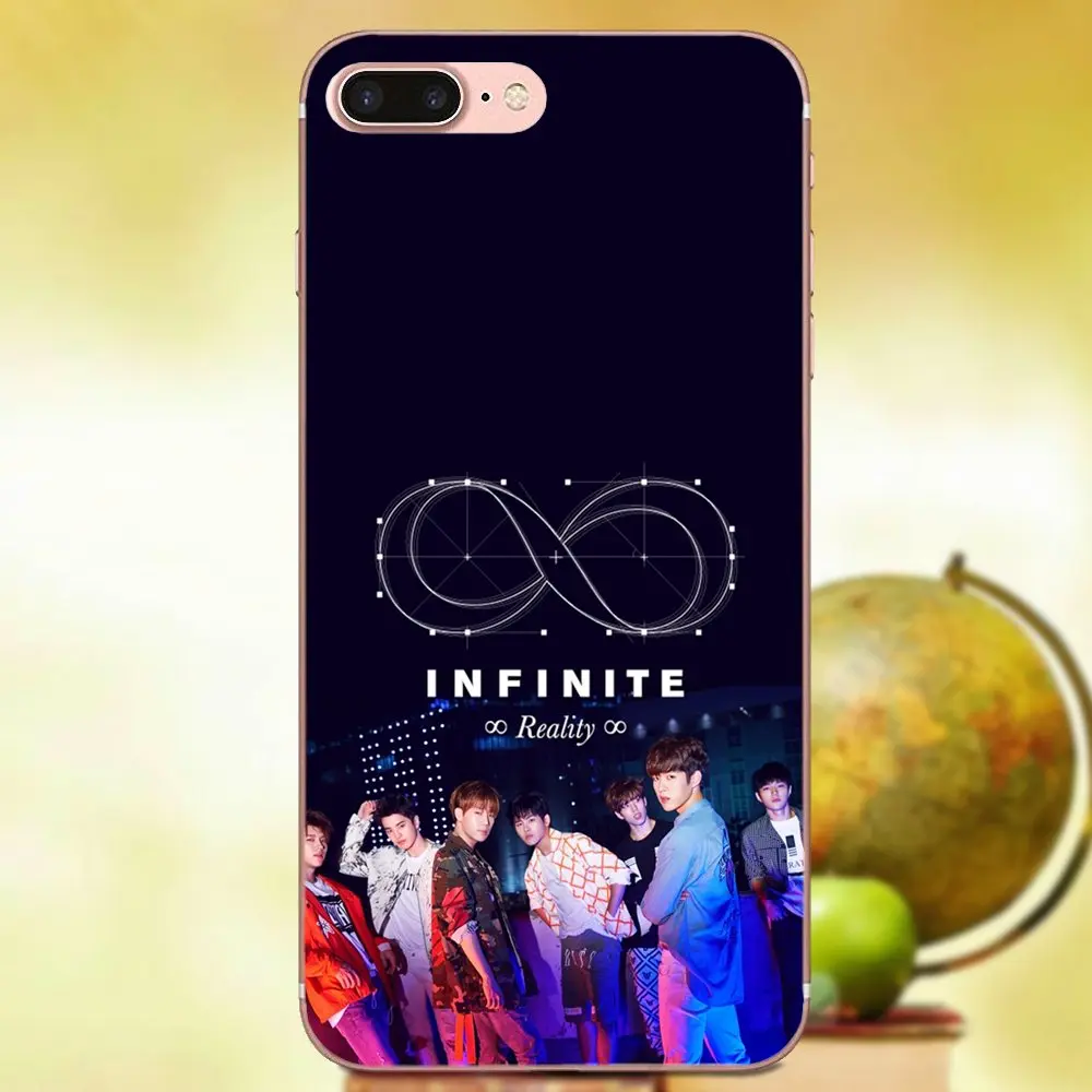 Корейский бесконечный Kpop мягкий чехол для мальчиков Чехлы мобильных телефонов