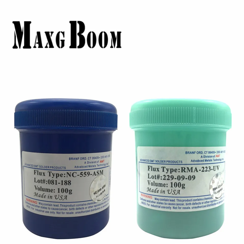 MaxgBoom NC-559-ASM RMA-223-UV poaste без чистый тип б/у припоя сумка и сварочные инструменты