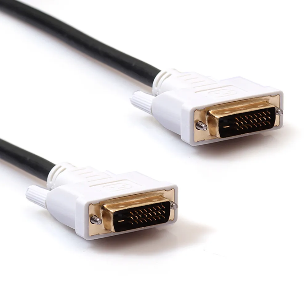 Кабель DVI M/M с высоким разрешением 2 метра кабель цифрового видеомонитора двумя