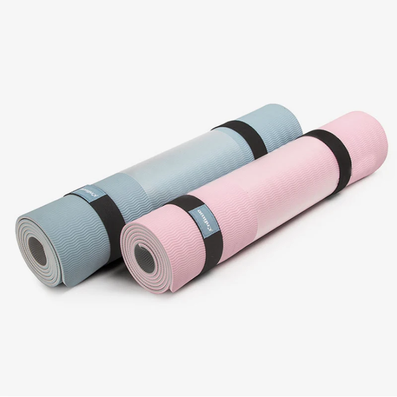 

Коврик для йоги из ТПЭ, коврик для фитнеса, расширенный Удлиненный коврик для начинающих без запаха, нескользящий коврик для йоги, танцевальный коврик высокой плотности