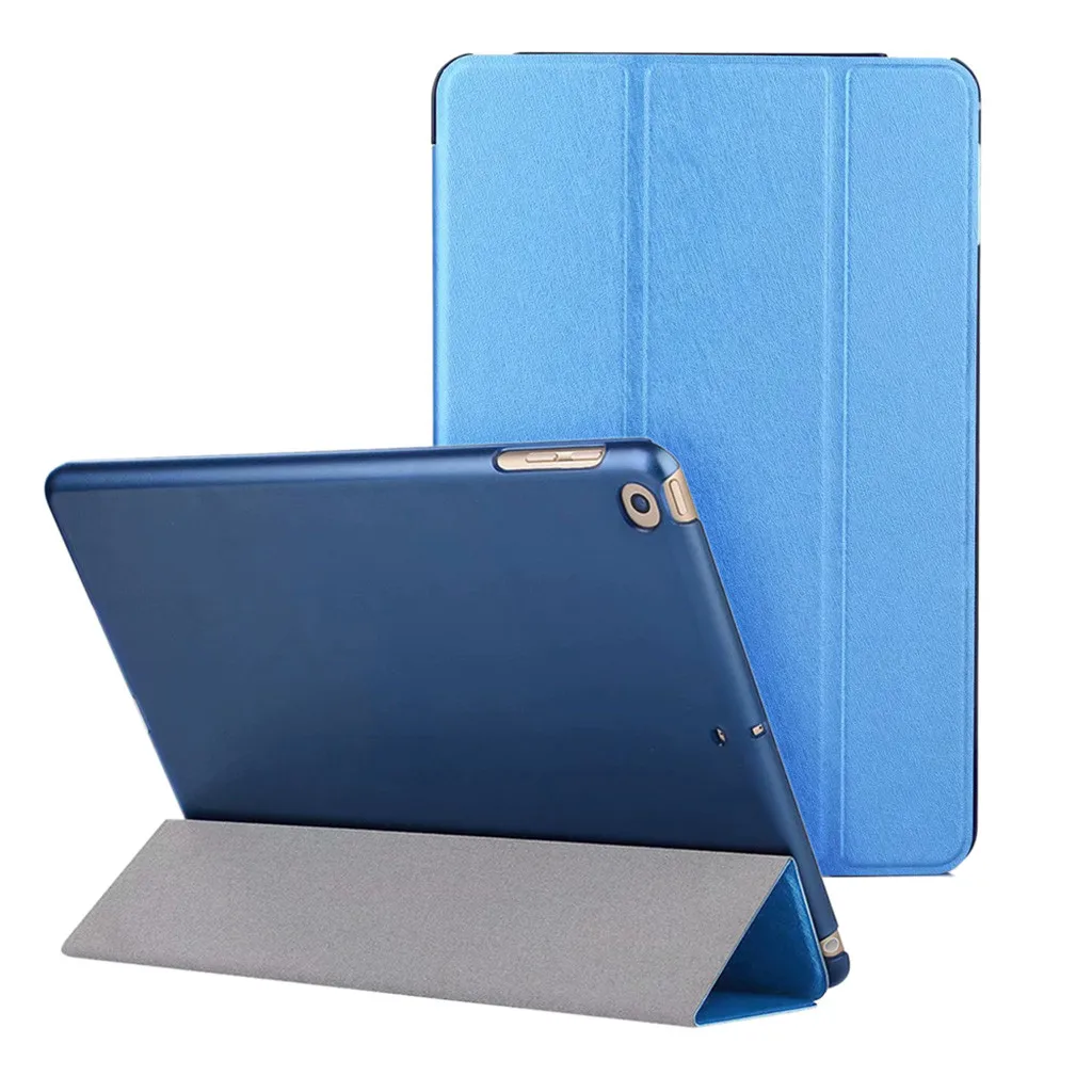 5 Для iPad 6го поколения 9,7 Тонкий Магнитный кожаный смарт-чехол для apple высокое качество стильный и прочный магнитный - Цвет: 5