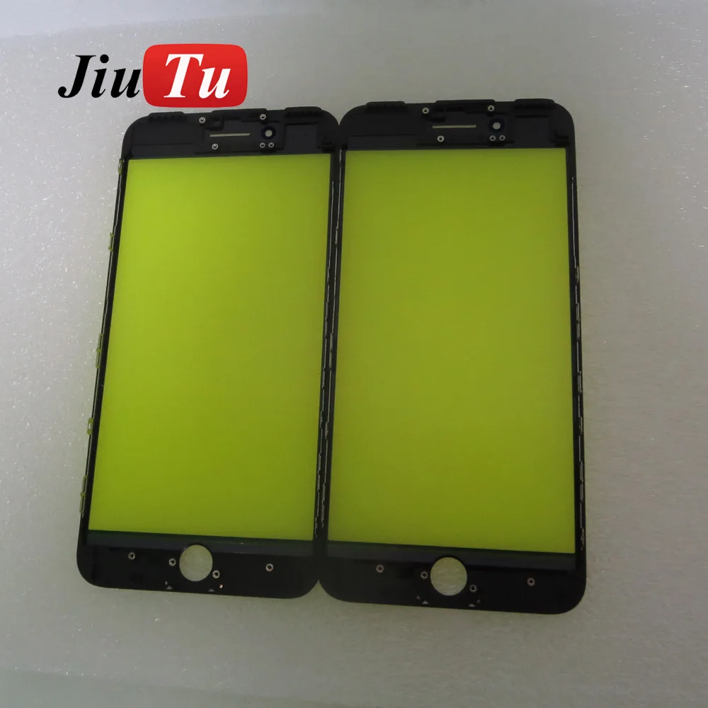Original LCD Front Glass Outer Lens with Bezel Frame for iphone 7 7G Plus 4.7inch 5.5 inch Cracked Refurbishment JiuTu | Инструменты