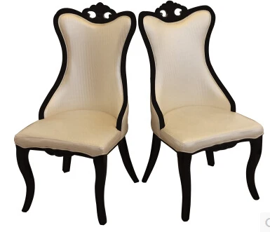 Стул в европейском стиле. Мягкие пакеты стул для маникюра. Обеденный из