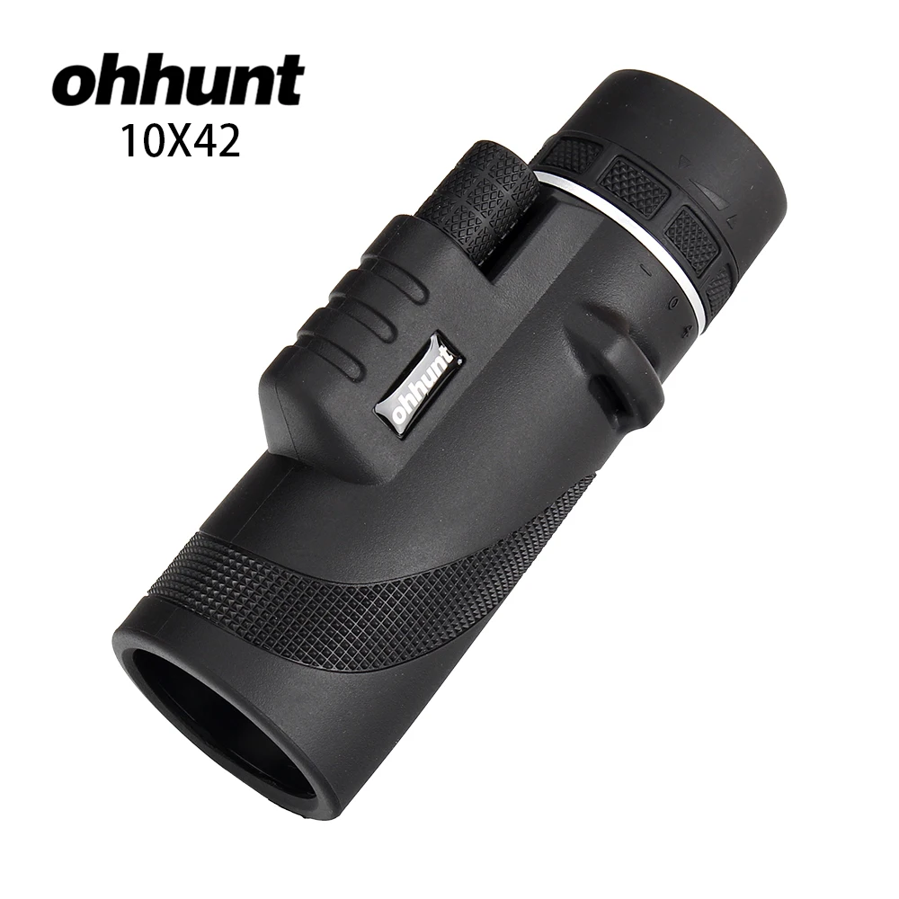 Ohhunt 10X42 монокулярный телескоп с широким углом мощная яркая охотничья оптика