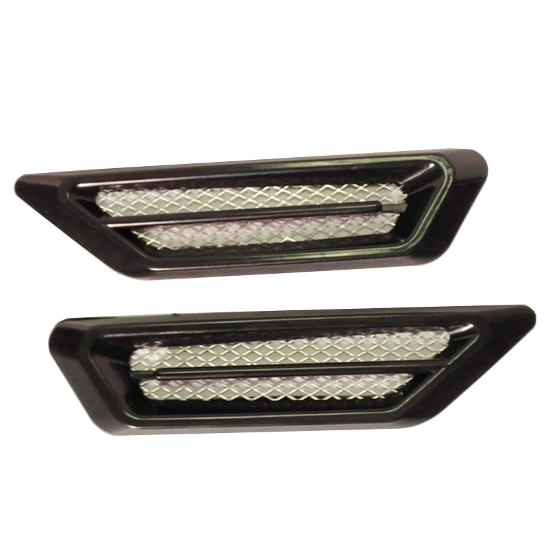 2 шт./компл. хромированный автомобильный воздушный поток крыло боковое