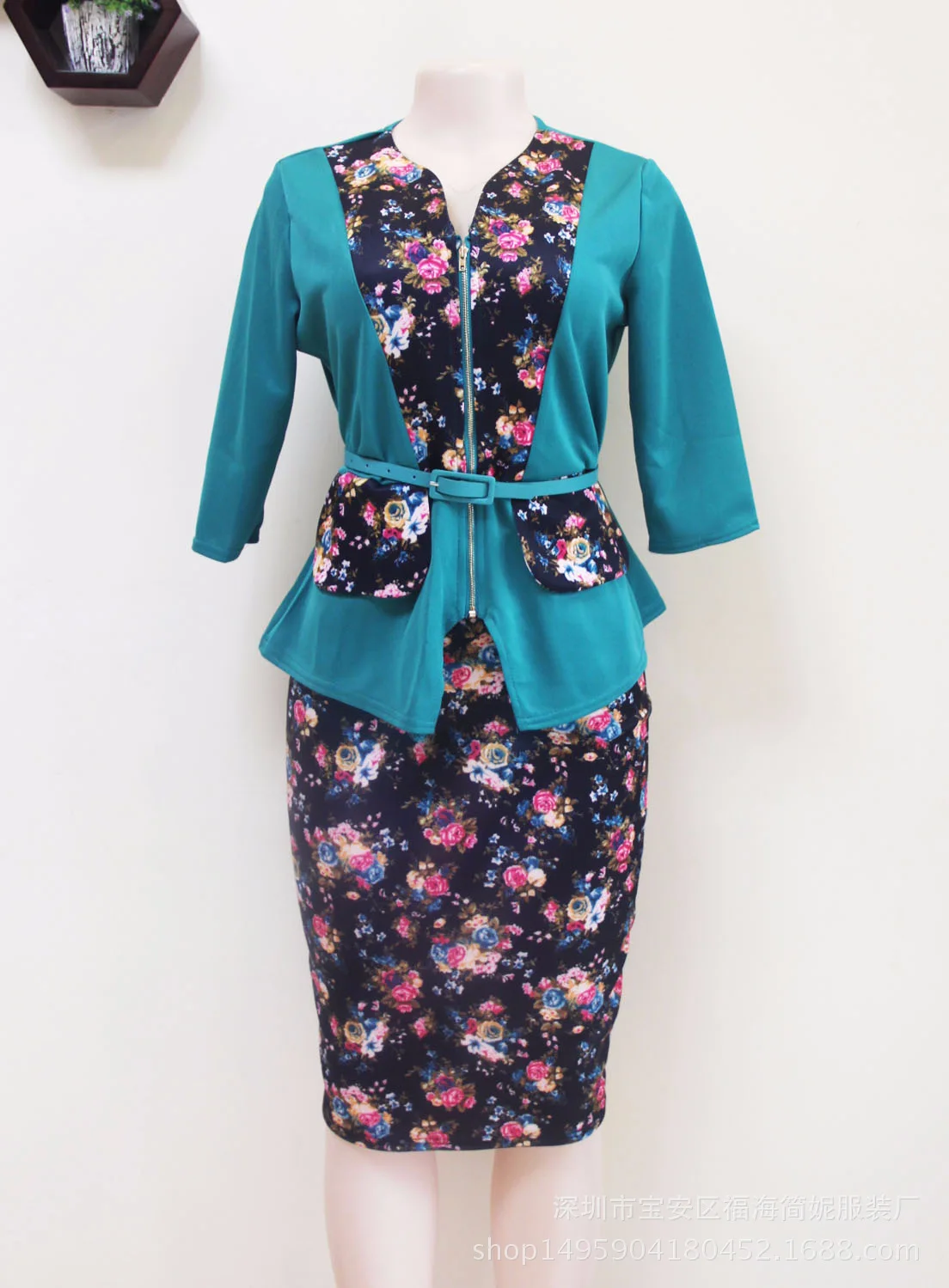 2019 new arrival african women suits (top+skirts) | Тематическая одежда и униформа
