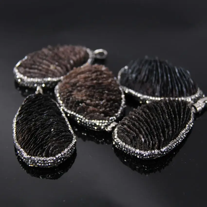 5 шт./лот подвеска из натурального Коралл произвольной формы зернистая