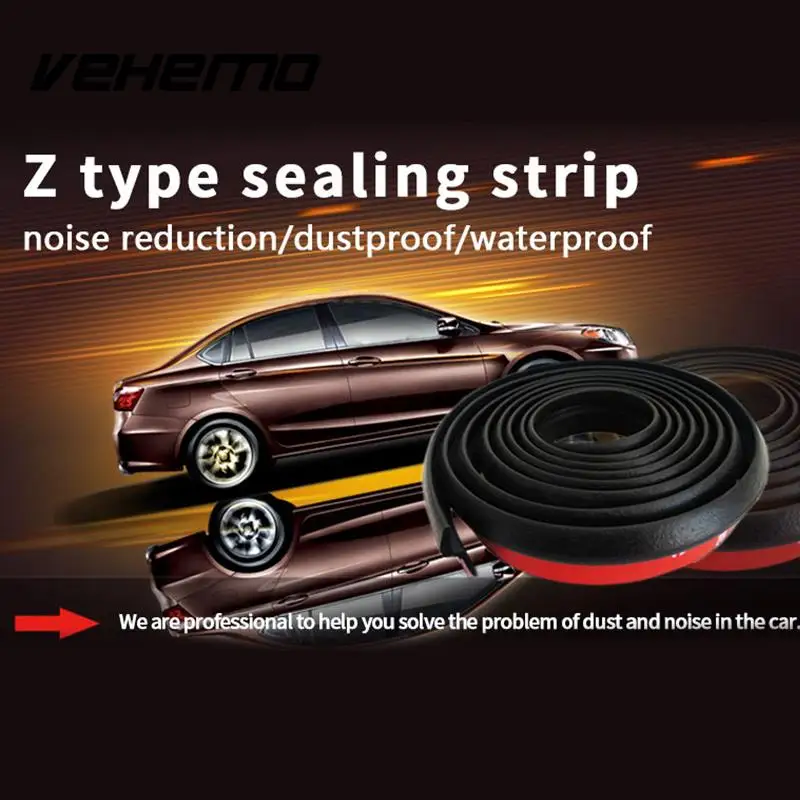 Z Type Car Rubber Door Waterproof Sealing Strip Weatherstrip Edge New ABC Pillar | Автомобили и мотоциклы