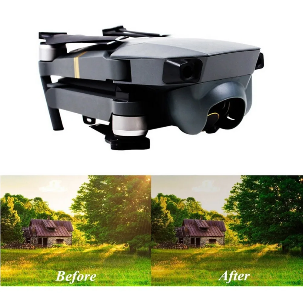 Для DJI Mavic Pro солнцезащитный кожух объектива крышка Солнцезащитный козырек камера