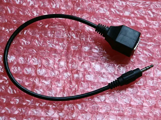 2 шт. аудио адаптер 3 5 мм 1/8 &quot3 полюсная штепсельная Вилка для RJ45 сетевой Женский