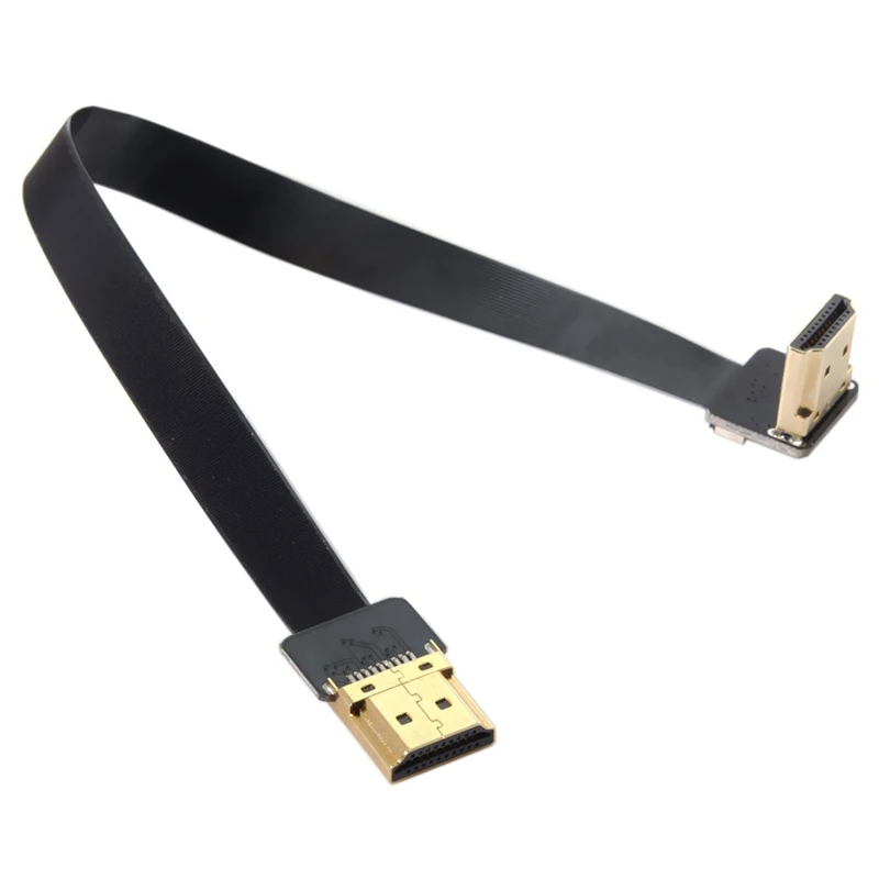 Fpv Hdmi Мужской до угловой 90D Hdtv Fpc плоский кабель для Мультикоптер
