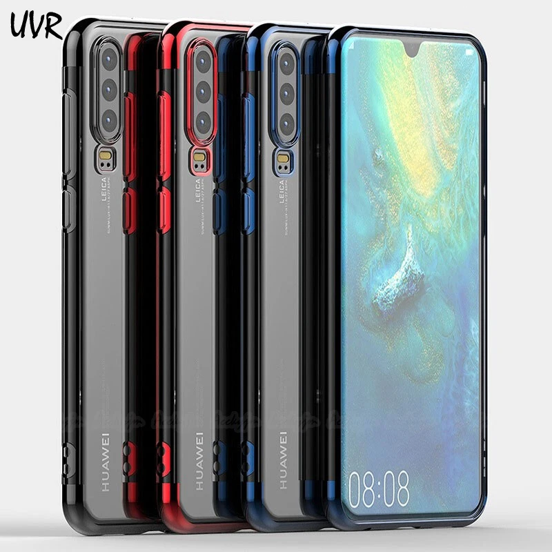 Чехол из ТПУ с покрытием UVR для Huawei P30 Pro Lite чехол P30Lite Nova 4E мягкий силиконовый