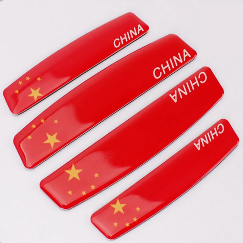 Автомобиль США Италия флаг анти-столкновения двери отражатель против царапин