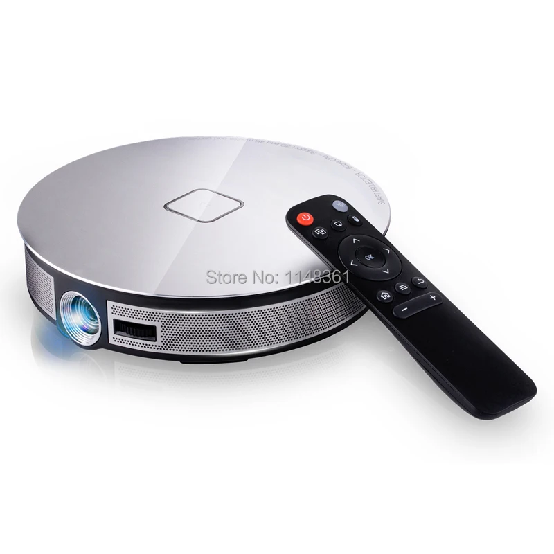 Новые Яркость 7100 люмен 4 К Проектор Wi Fi 3D LED DLP проектор Full HD Домашний Театр TV Кино