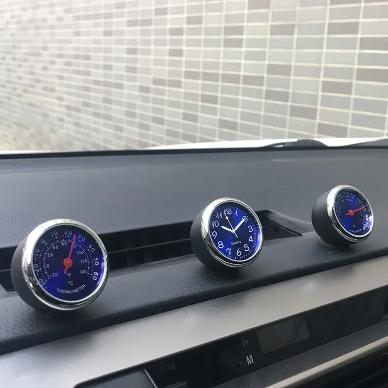 Автомобильный термометр гигрометр материал автомобильные часы электронные